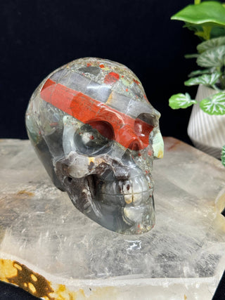 Bloodstone Crystal Skull