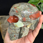 Bloodstone Crystal Skull