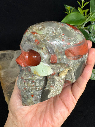 Bloodstone Crystal Skull