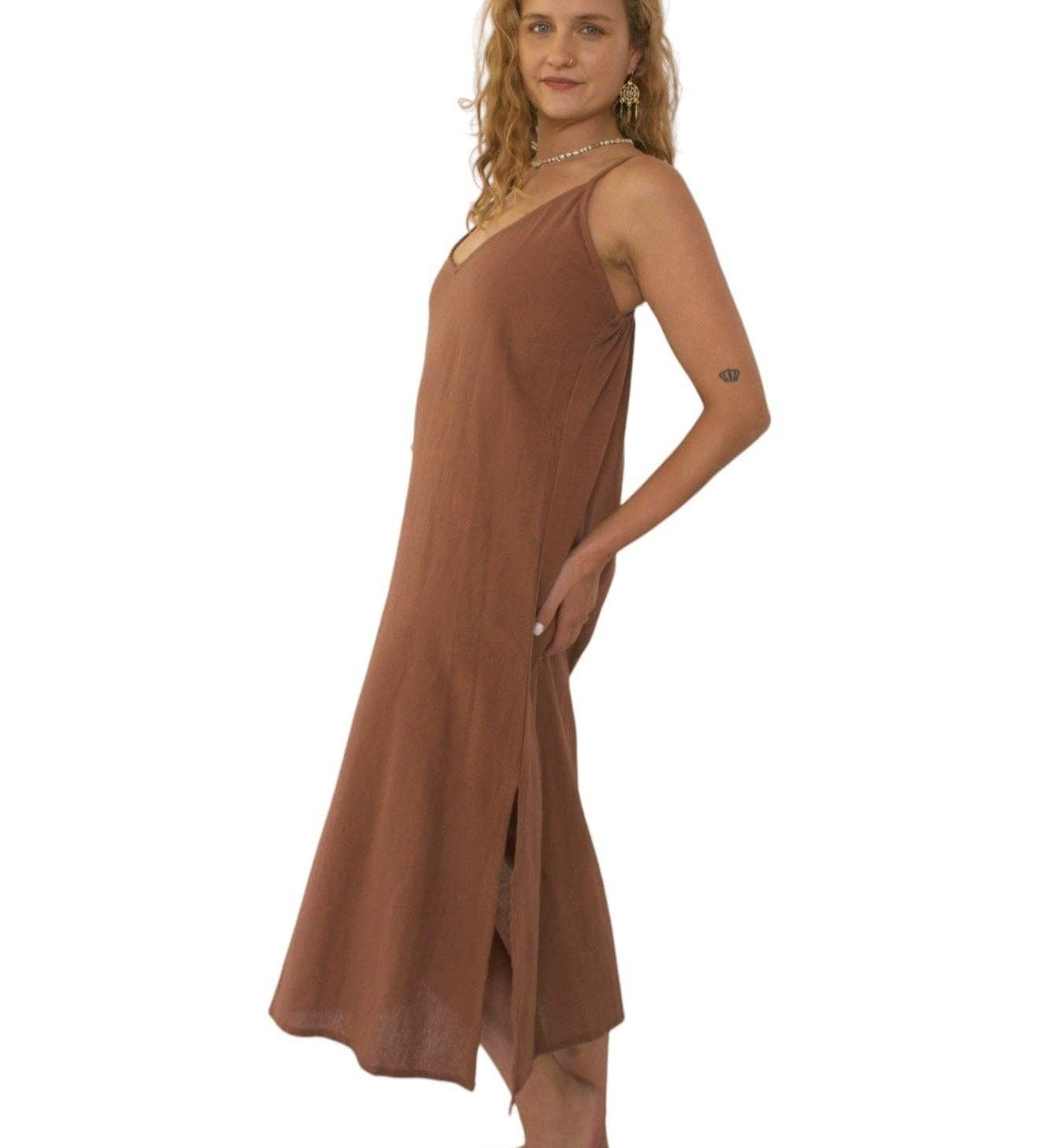 Organic Cotton Naturally Dyed Dress