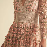 Floral Lace Mini Dress