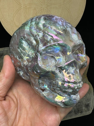 Angel Aura Sphalerite Skull 