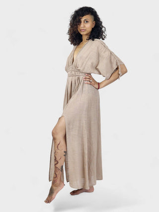 Organic Cotton Rope Goddess Maxi Dress