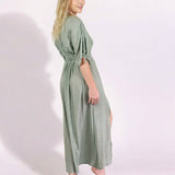 Organic Cotton Rope Goddess Maxi Dress