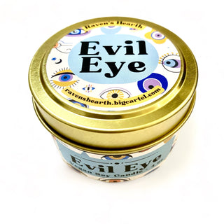 Evil Eye Tin Candle