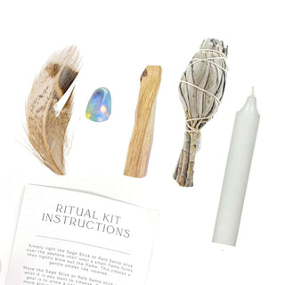Spell Kit with Palo Santo and opalite at The Boho Depot