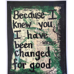 For Good Lyrics Wicked