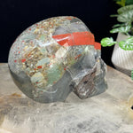 Bloodstone Crystal Skull