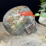 Bloodstone Crystal Skull