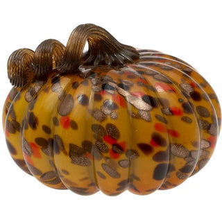 Harvest Gold Glass Pumpkin 7’’