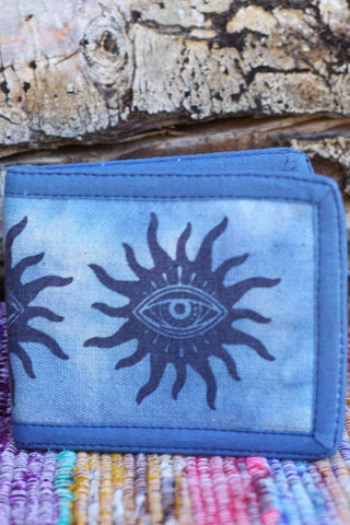 Tie-Dye Printed Wallet