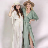 Organic Cotton Rope Goddess Maxi Dress