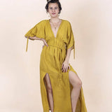 Organic Cotton Rope Goddess Maxi Dress