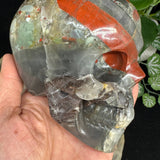 Bloodstone Crystal Skull