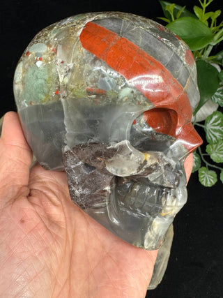 Bloodstone Crystal Skull