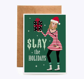 Vampire Slayer Christmas Card (Buffy)