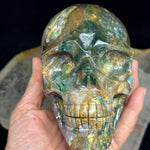Ocean Jasper Healing Crystal Skull