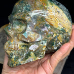 Ocean Jasper Healing Crystal Skull