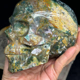 Ocean Jasper Healing Crystal Skull