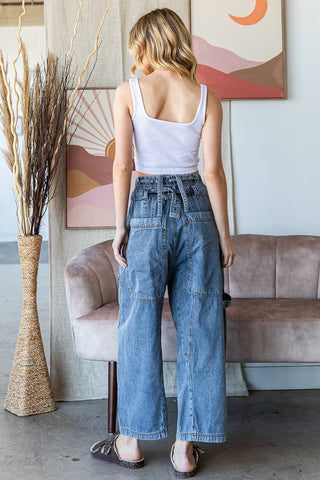 Mineral Washed Baggy Pants