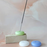 Milk Glass Incense Burner 