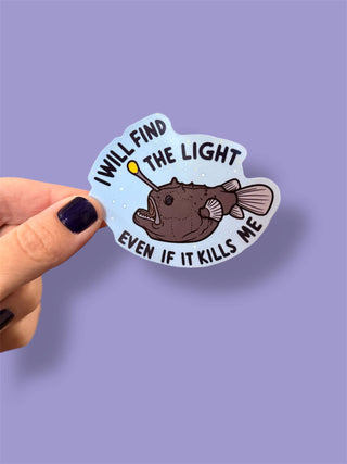 Anglerfish Sticker