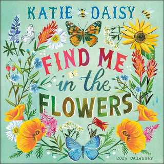 Katie Daisy 2025 Wall Calendar