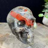 Bloodstone Crystal Skull