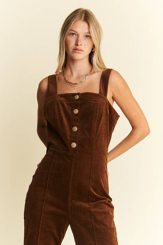 Corduroy Jumpsuit