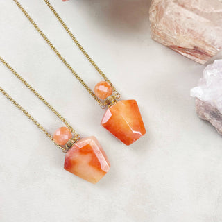 Carnelian Essential Oil Necklace