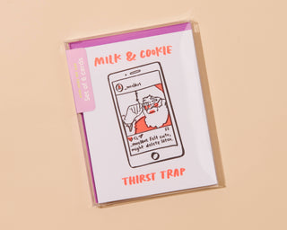 Thirst Trap Greeting Card