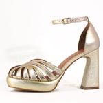 Disco Platform Holiday Leather Heels