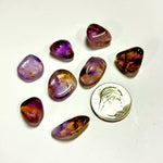 Ametrine crystal tumble