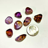 Ametrine crystal tumble