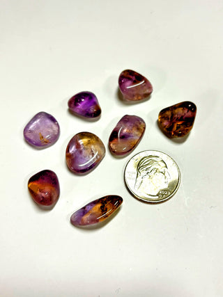 Ametrine crystal tumble