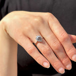 Black Rutilated Quartz Ring