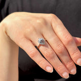 Black Rutilated Quartz Ring