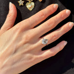 Black Rutilated Quartz Ring