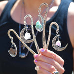 Gemstone Moon Bookmark