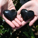 Brown Sheen Obsidian crystal heart