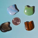 Gemstone Cat Face