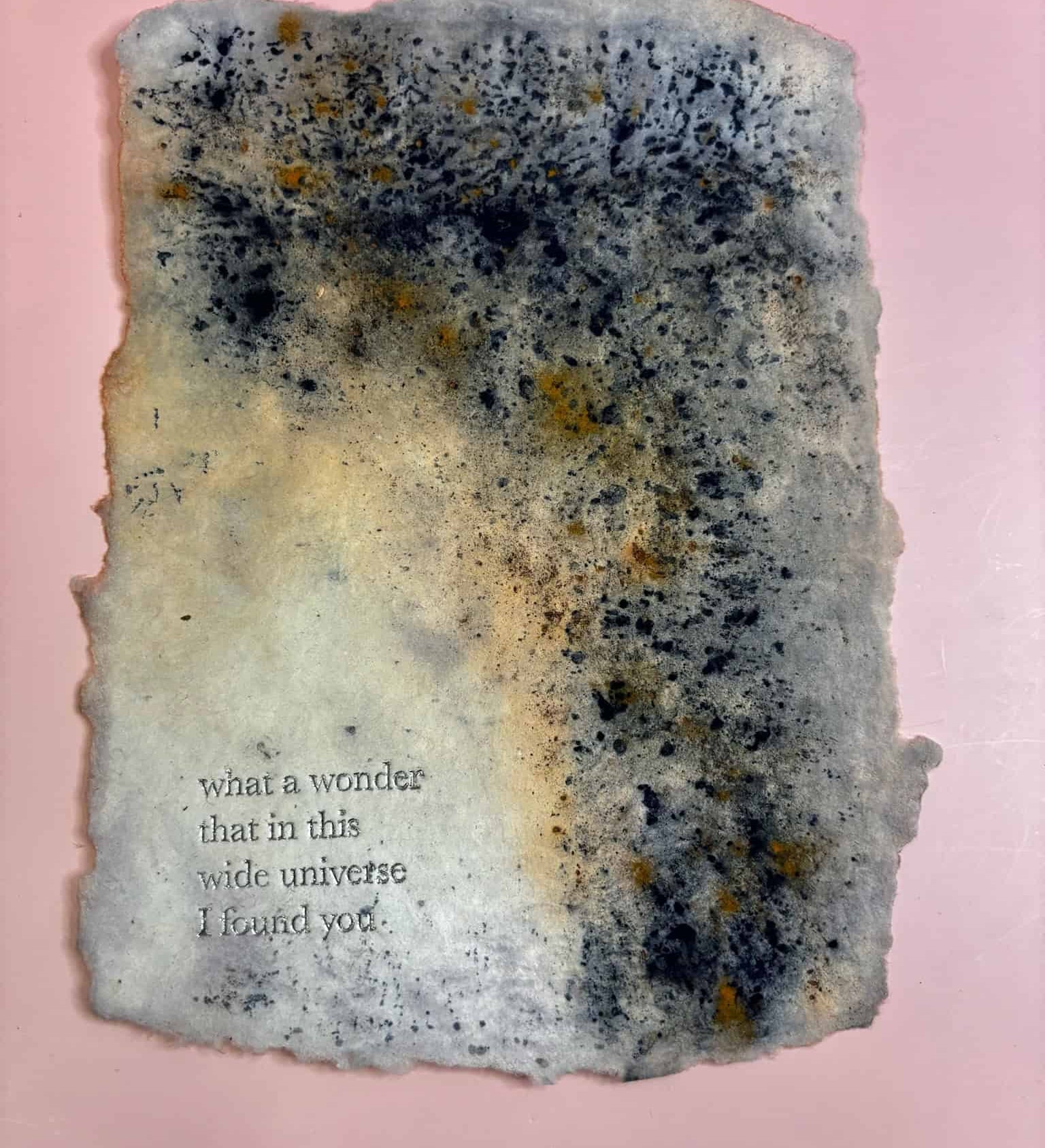 What A Wonder Cosmic Wall Art Print