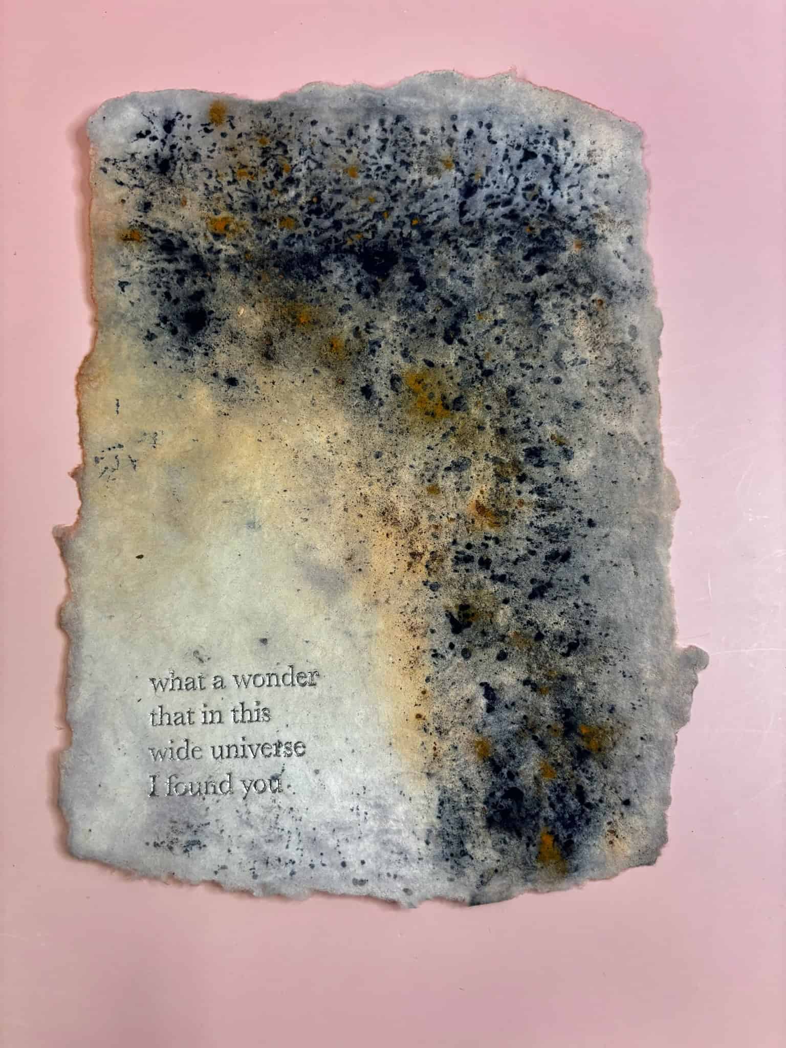 What A Wonder Cosmic Wall Art Print