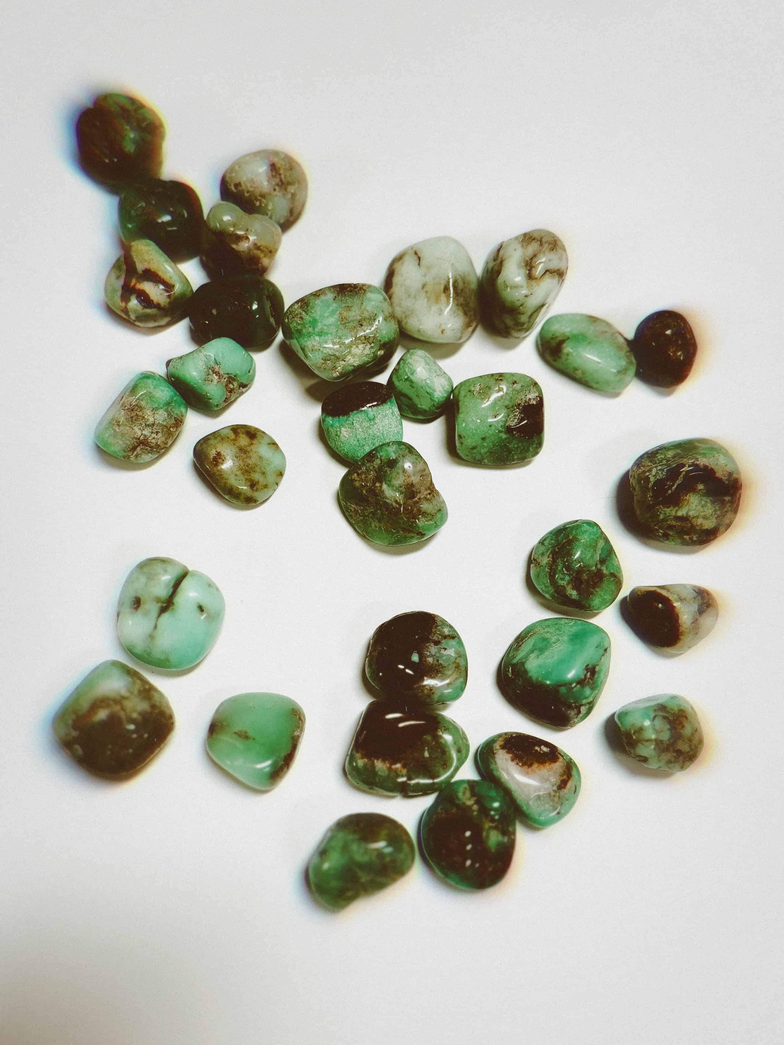 Chrysoprase Crystal Tumble