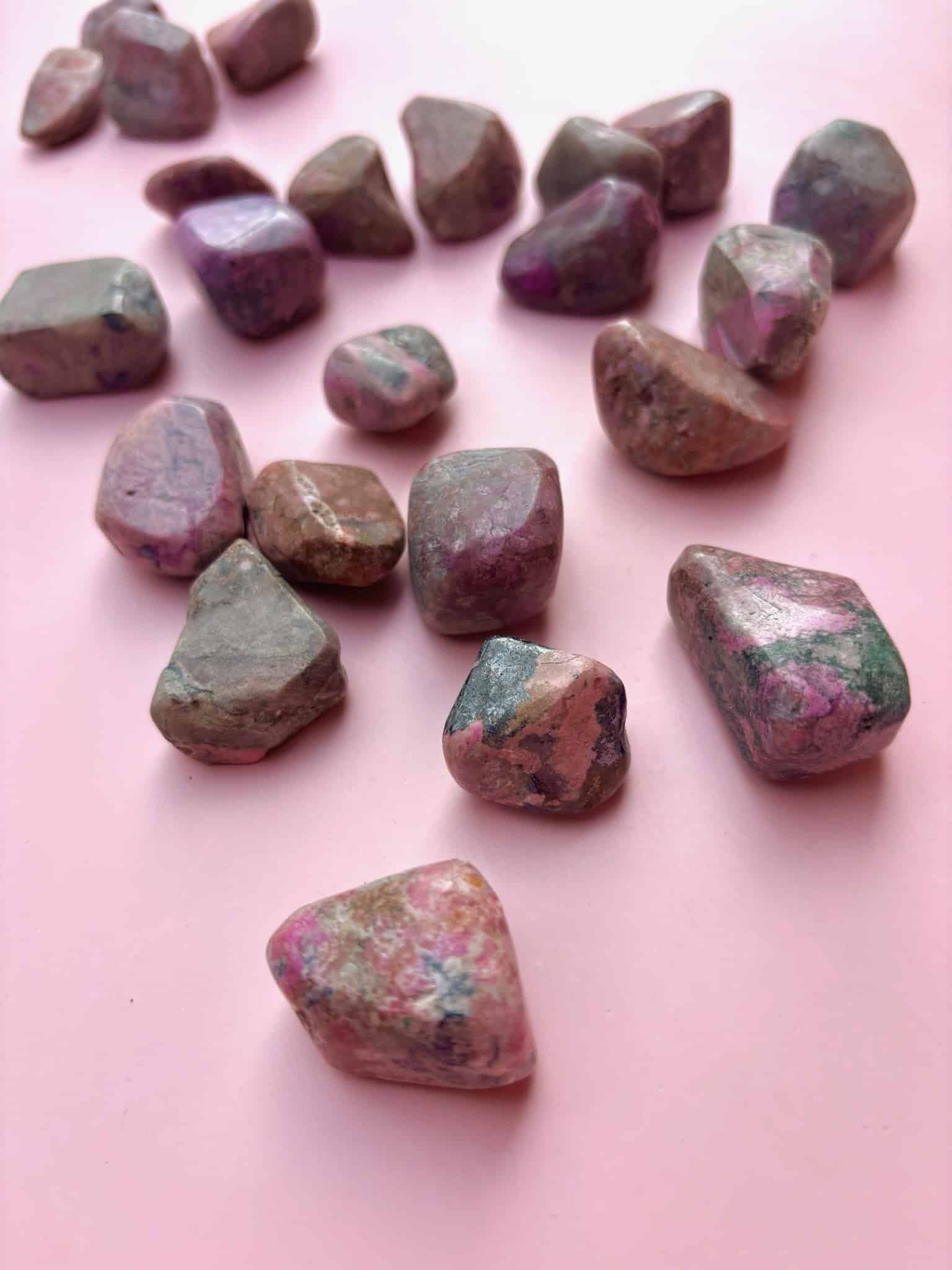 Cobalto Calcite Crystal Tumble