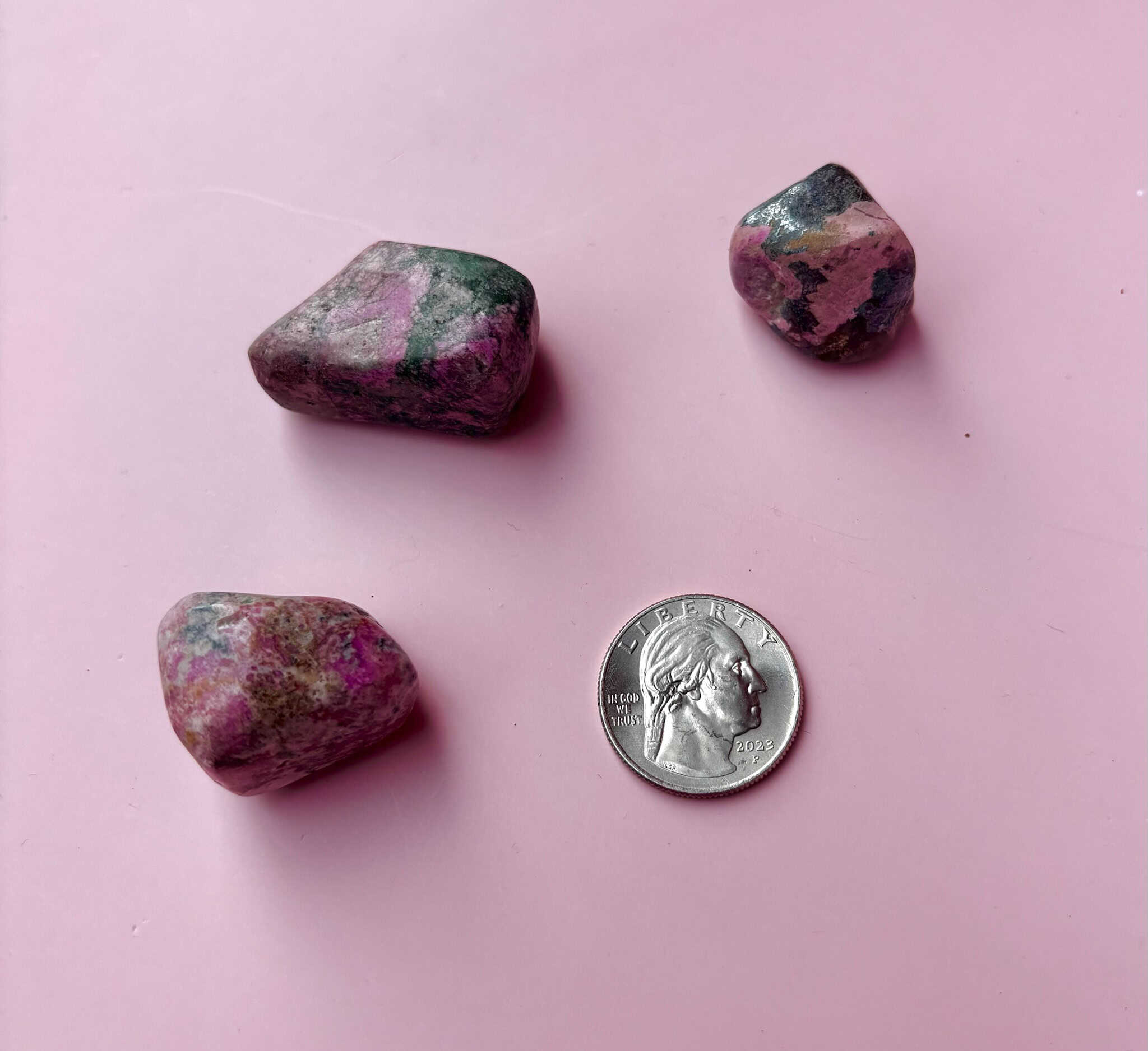 Cobalto Calcite Crystal Tumble
