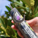 Gemstone Moon Bookmark