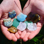 Gemstone Cat Face