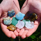 Gemstone Cat Face