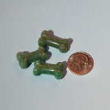 Gemstone Small Dog Bone Figurine